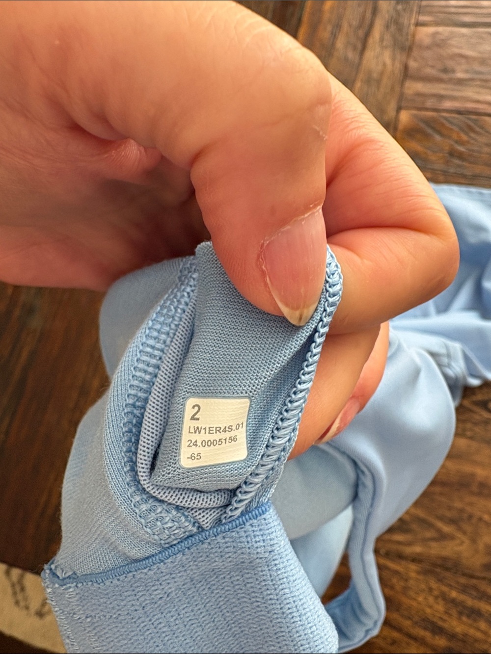 Lululemon Light Blue Racerback Athletic Dress - Picture 4 of 4